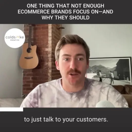 One thing that not enough ecommerce brands focus on