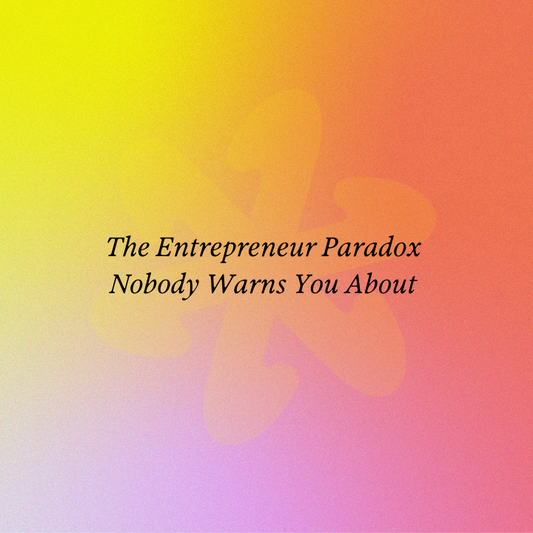The Entrepreneur Paradox Nobody Warns You About