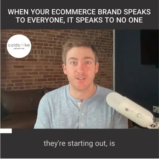 When your ecommerce brand speaks to everyone, it speaks to no one